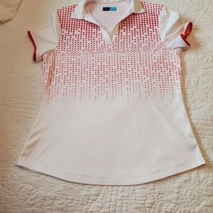 PGA Tour polka dot polo